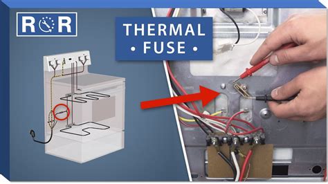 electric stove fuse box|thermal fuse for Whirlpool oven.